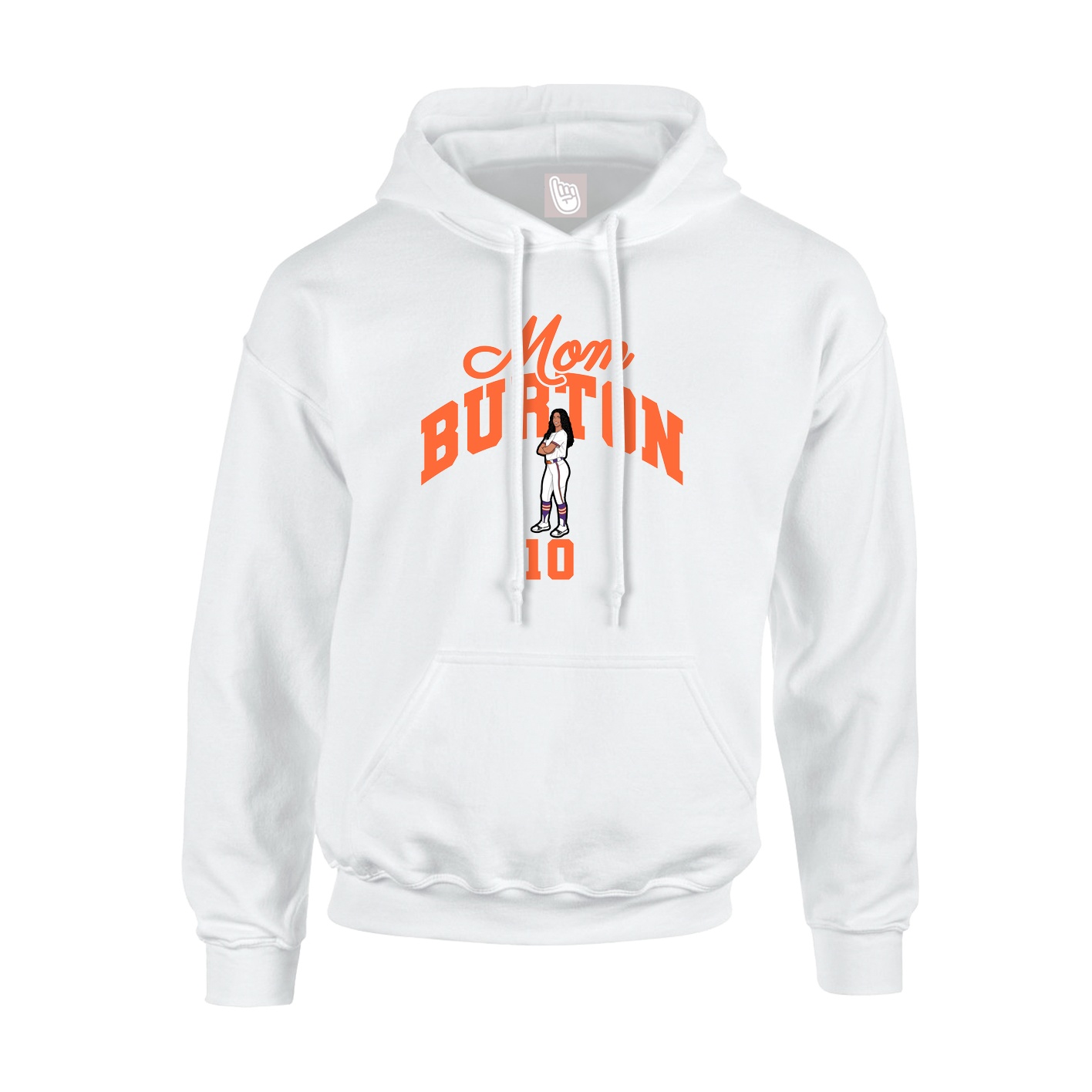 Hoodie — Mothers Day Arch in White