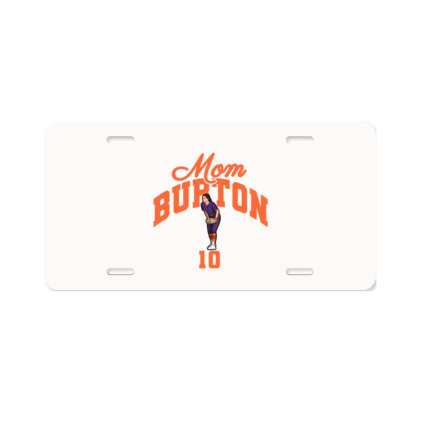License Plate — Mothers Day Arch in Classic
