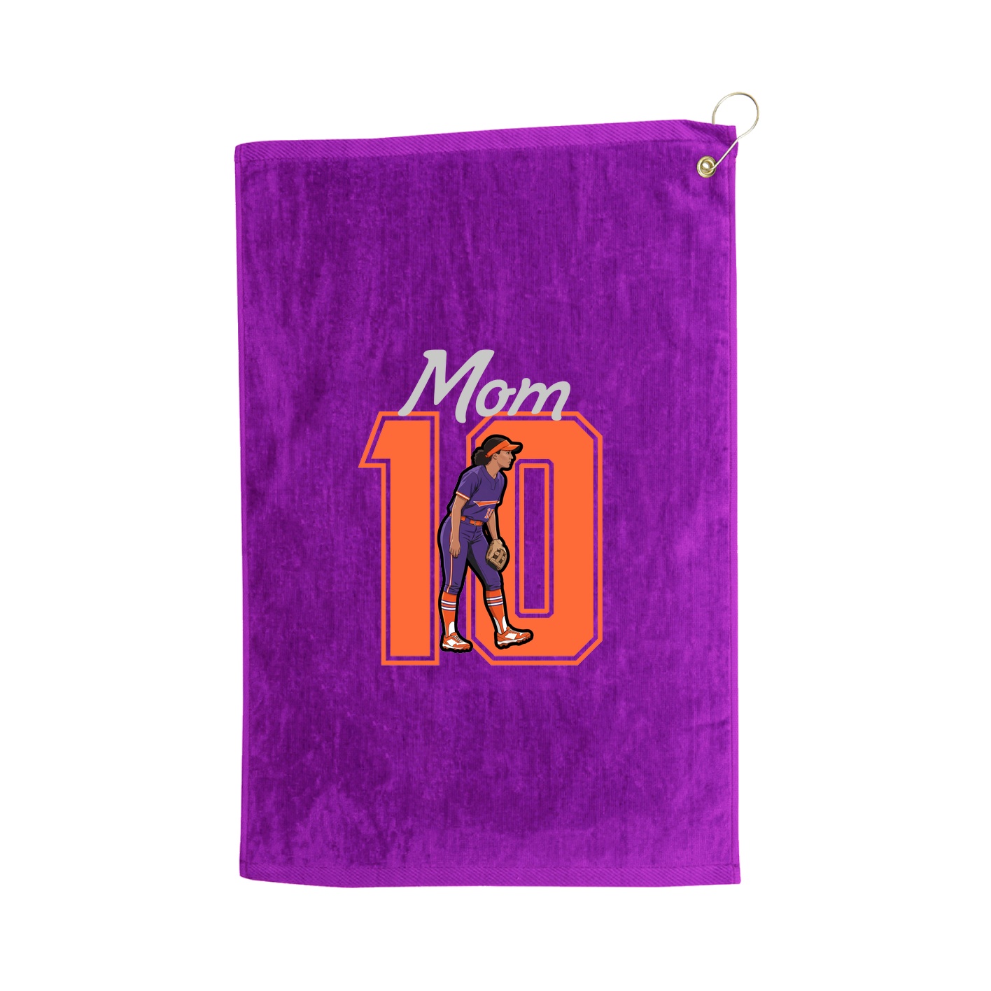 Golf Towel — Mothers Day Shirsey in Purple