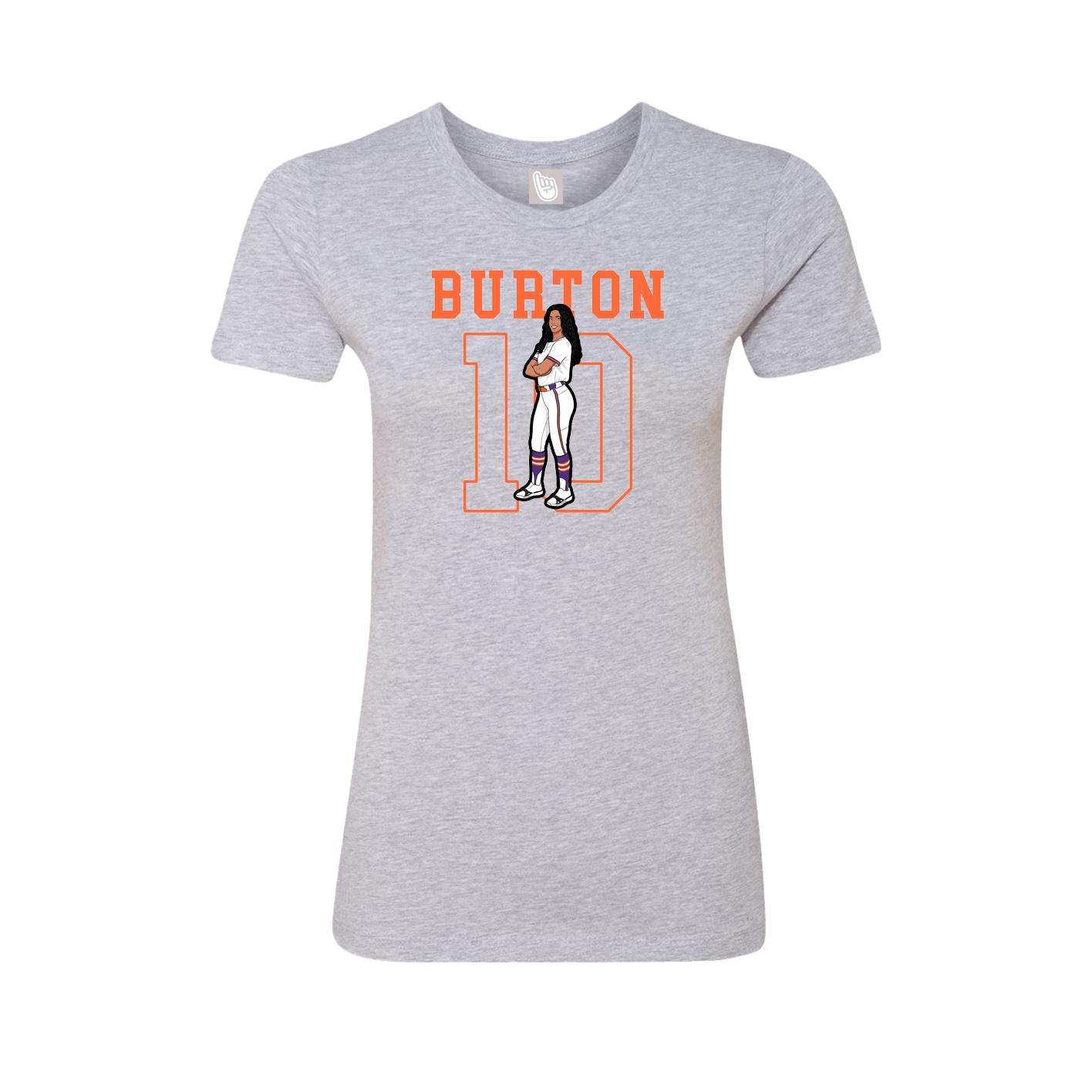 Fitted Women's Tee — Shirsey in Grey