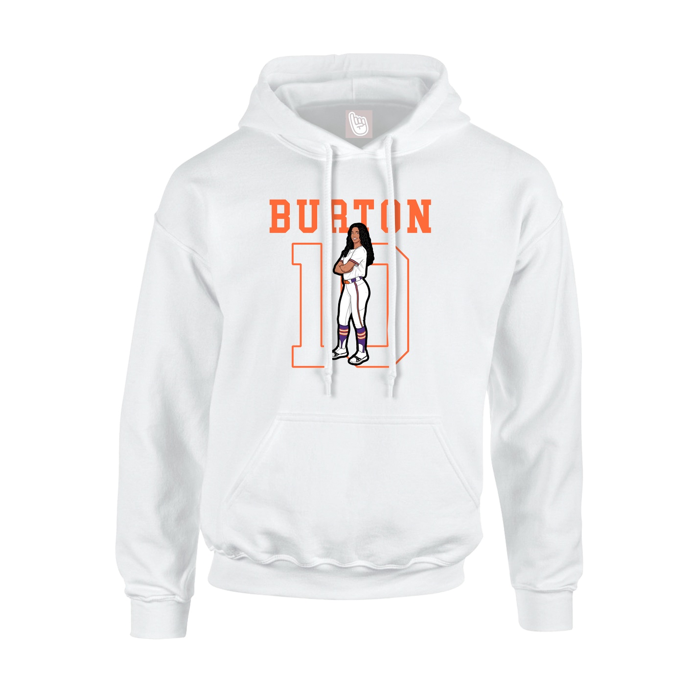 Hoodie — Shirsey in White