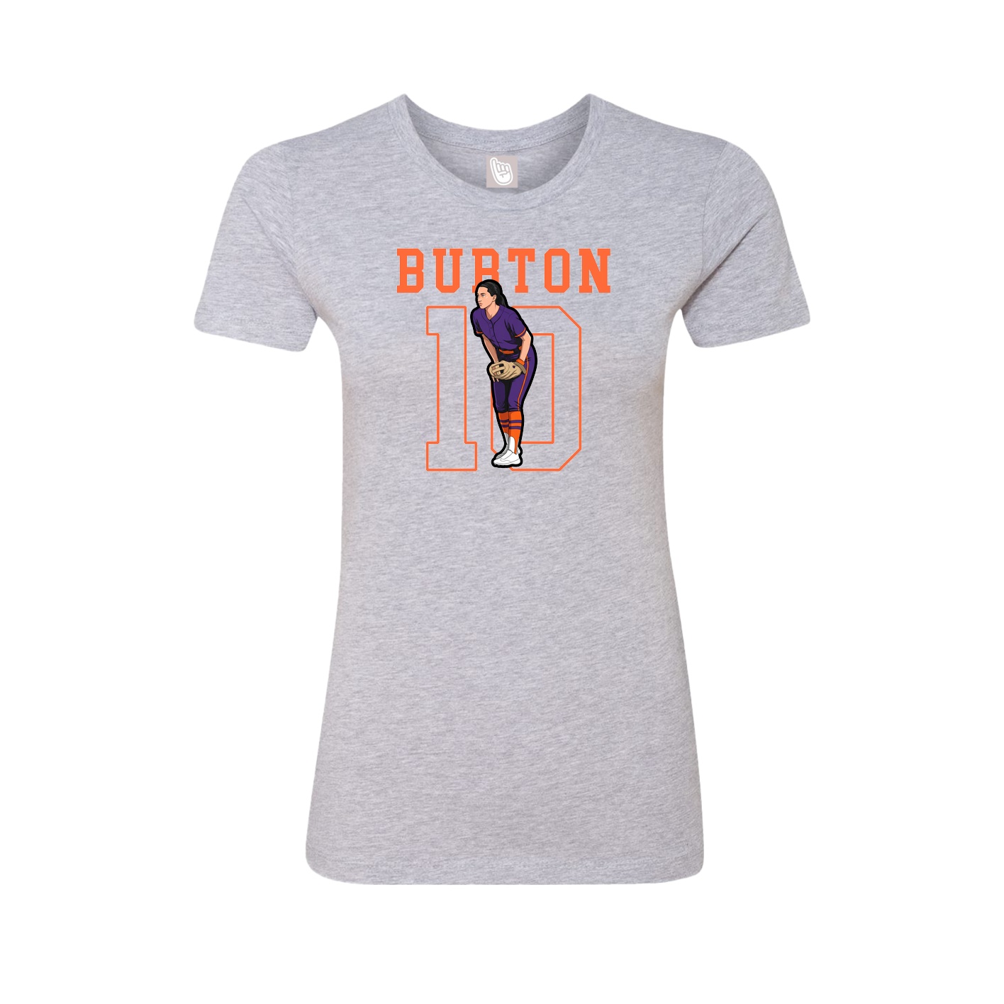 Fitted Women's Tee — Shirsey in Grey