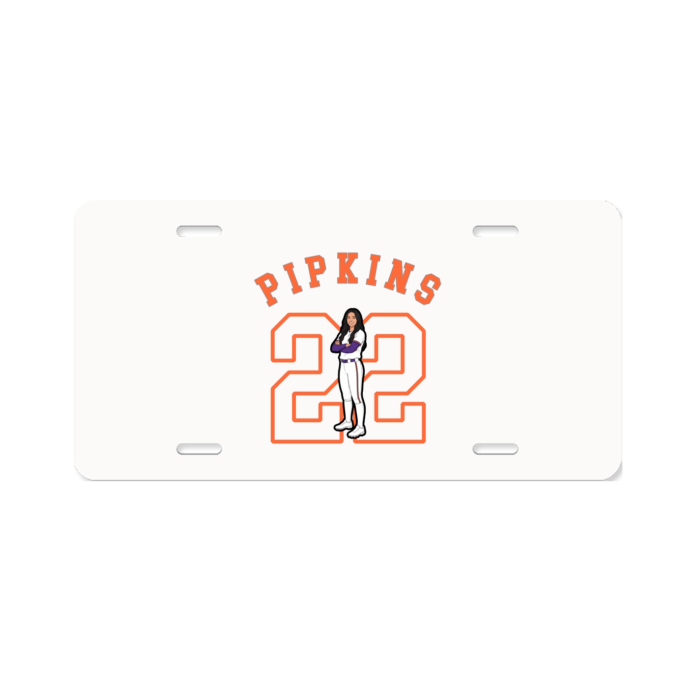 License Plate — Shirsey Arch in Classic
