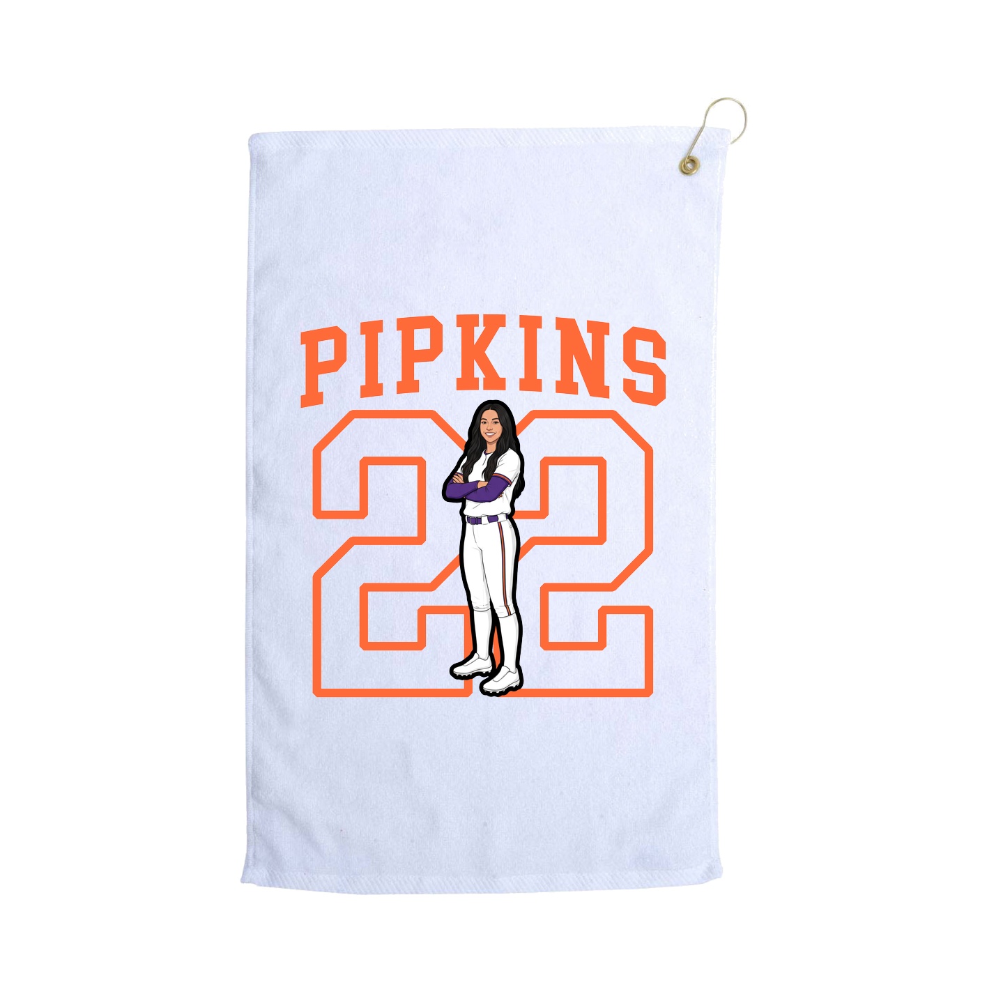 Golf Towel — Shirsey in White
