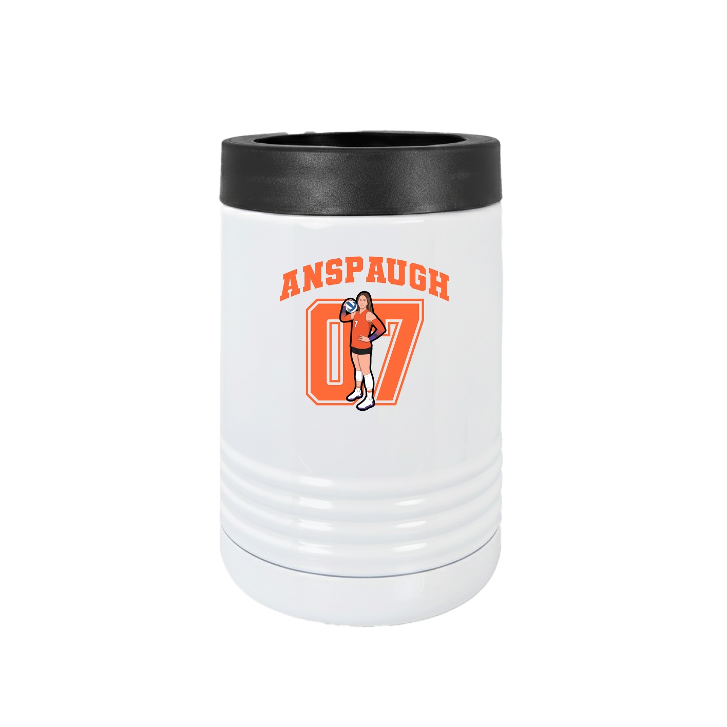 Beverage Holder — Number in White