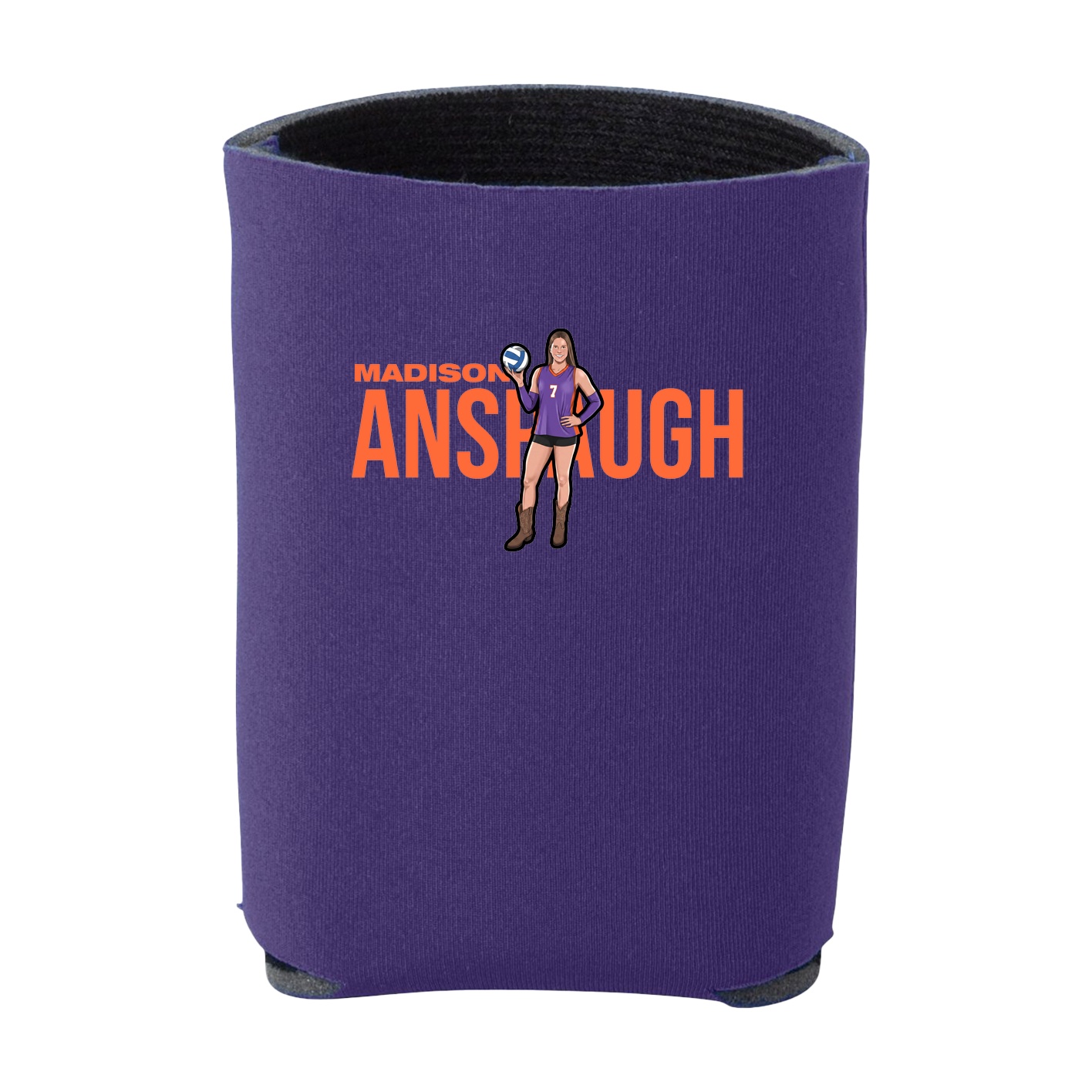 Can Holder — Player Name in Purple