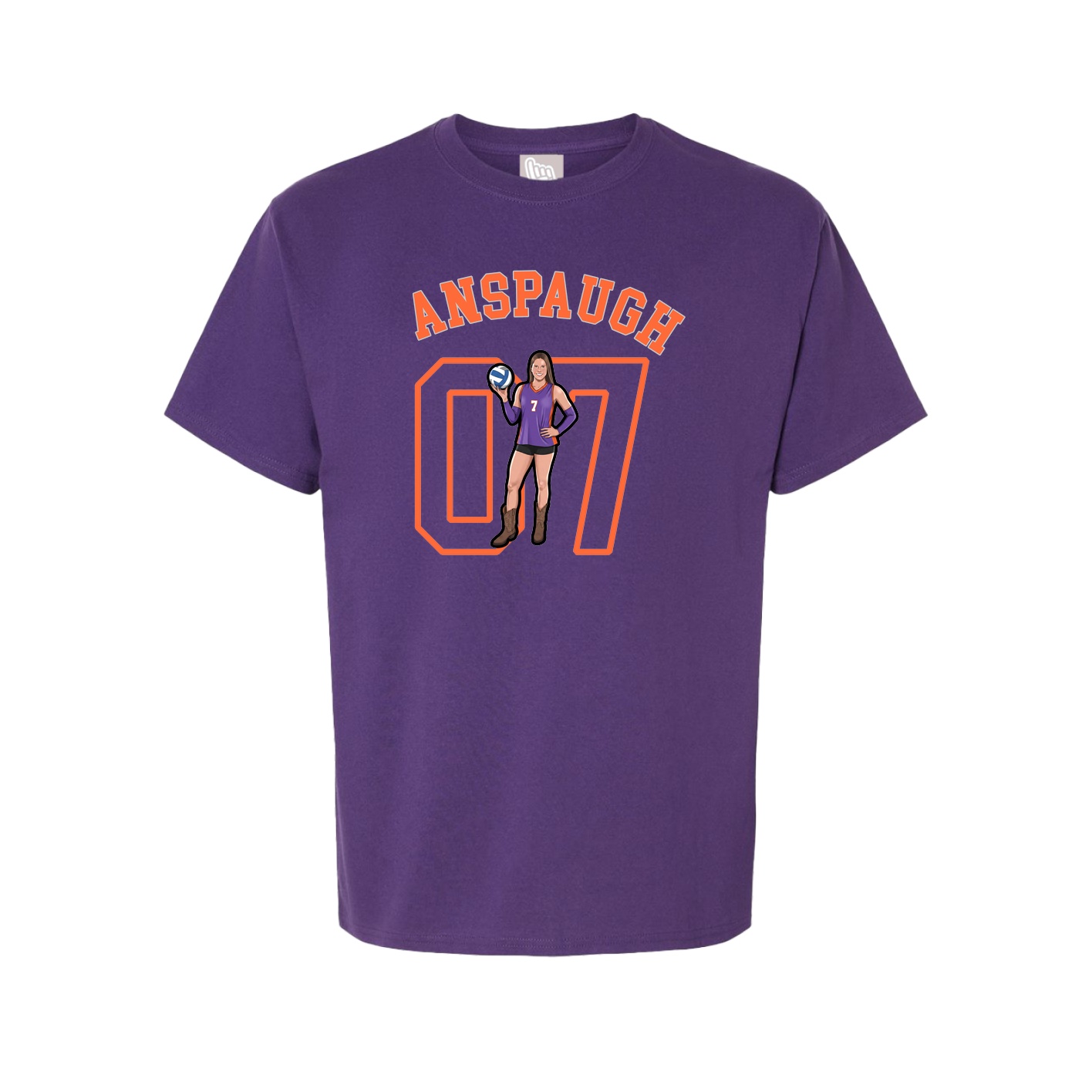 Youth Tee — Shirsey Arch in Purple