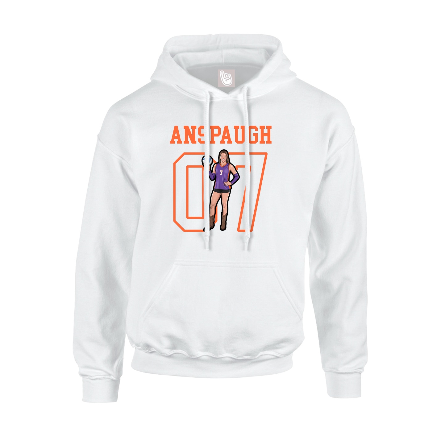 Youth Hoodie — Shirsey in White