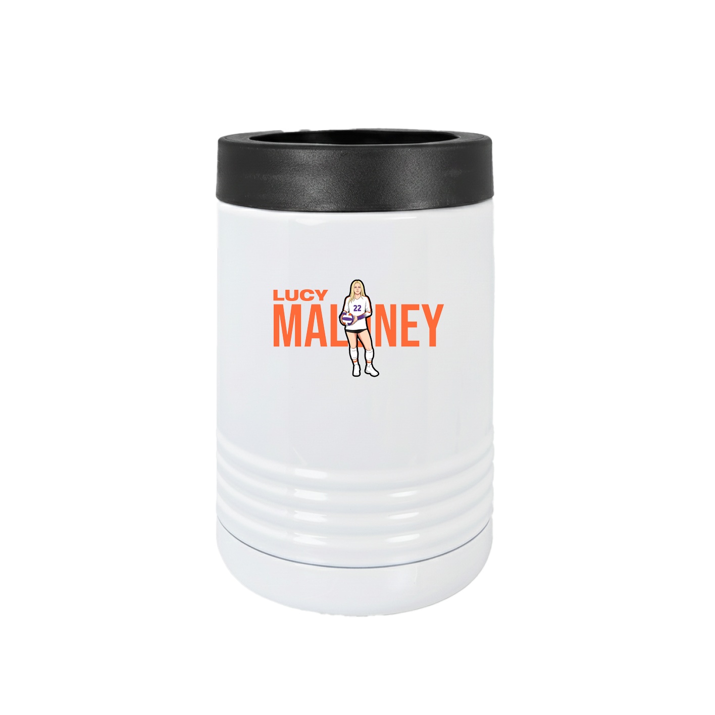 Beverage Holder — Player Name in White