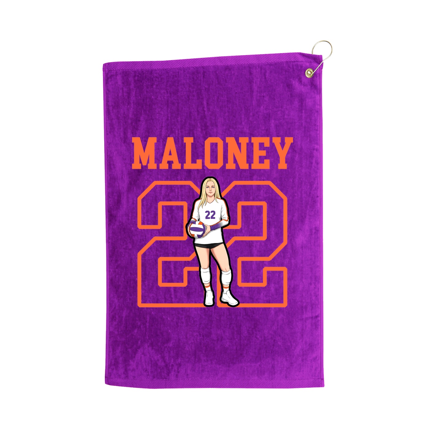 Golf Towel — Shirsey in Purple