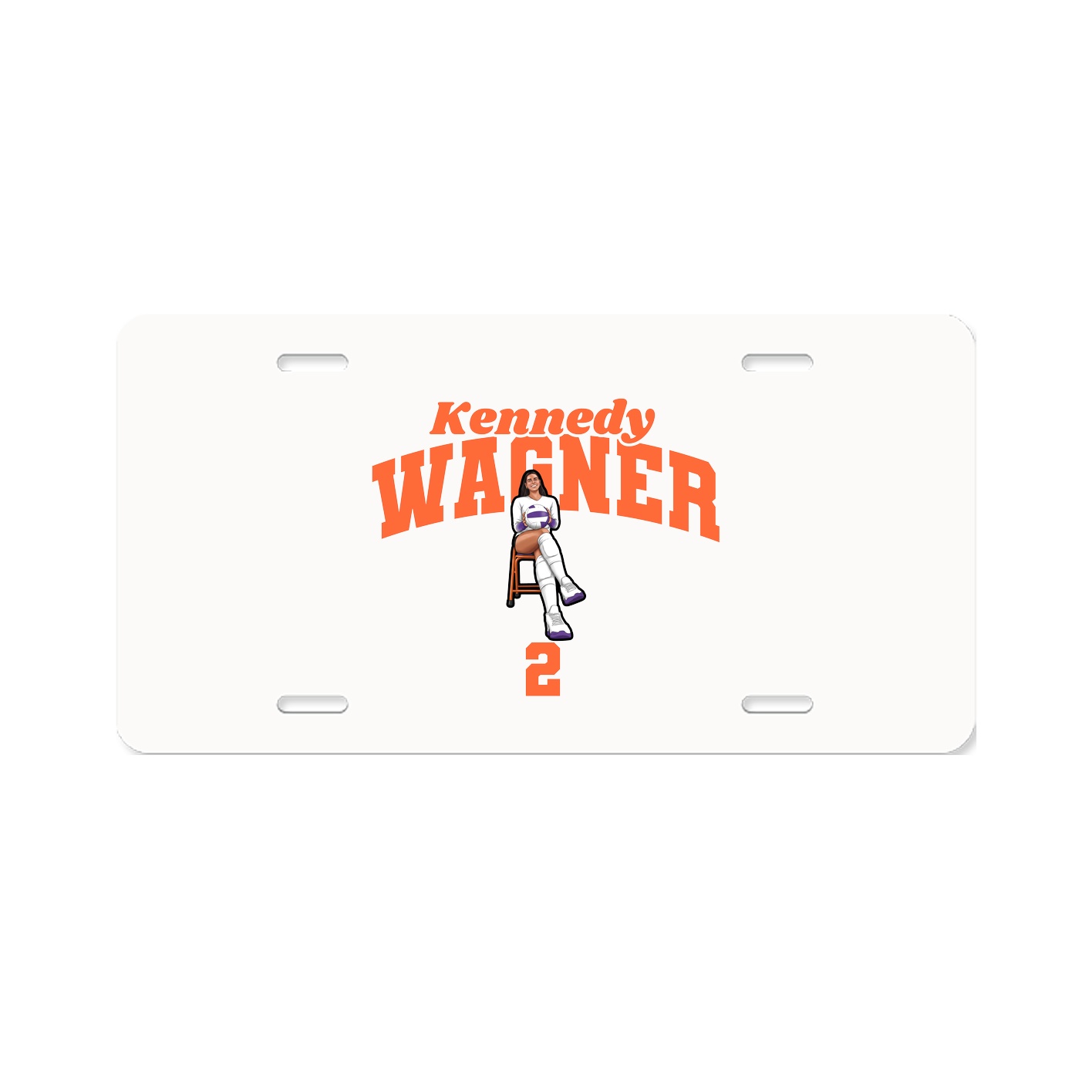 License Plate — Signature Arch in Classic