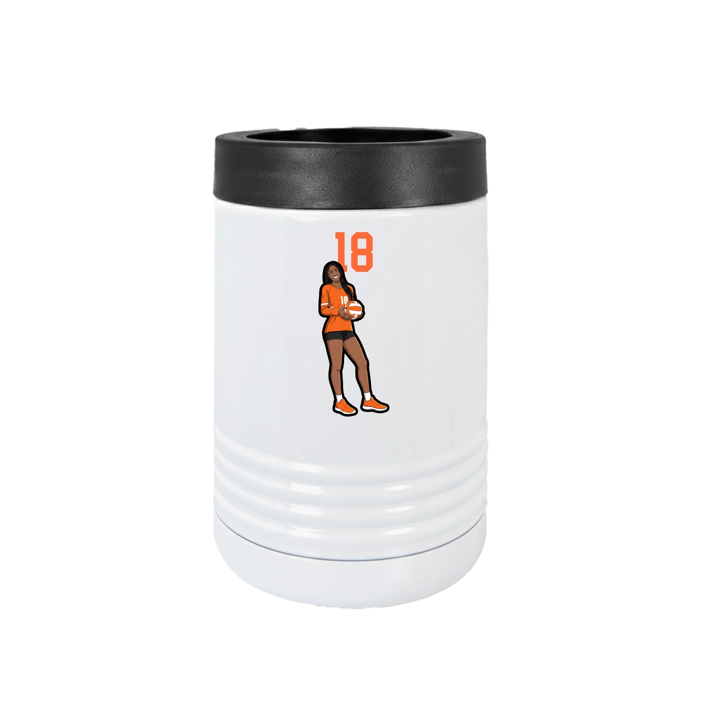 Beverage Holder — Number Top in White
