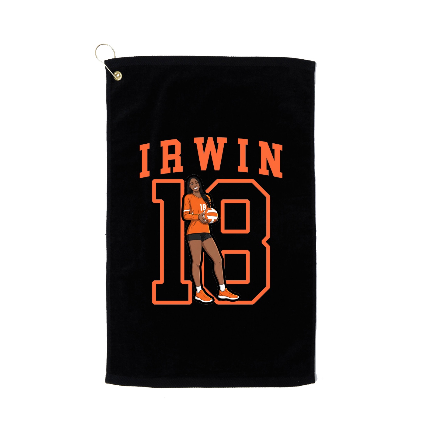 Golf Towel — Shirsey in Black