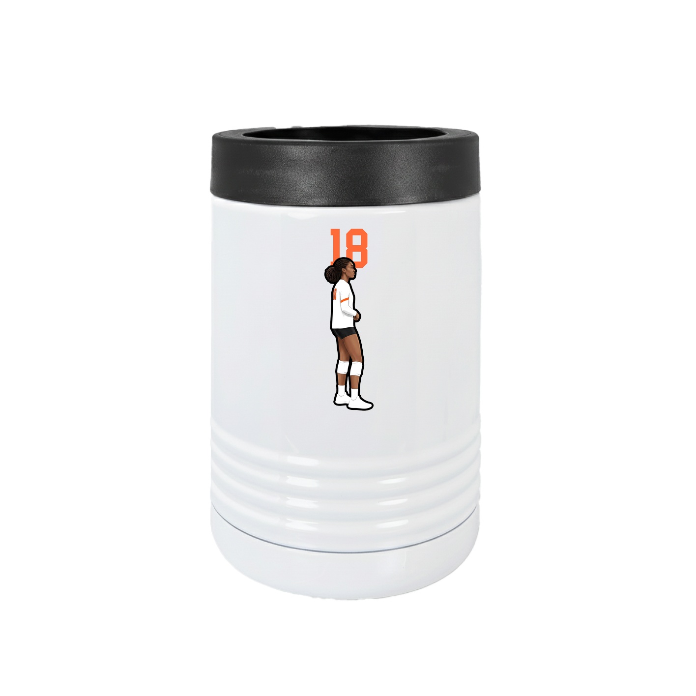 Beverage Holder — Number Top in White