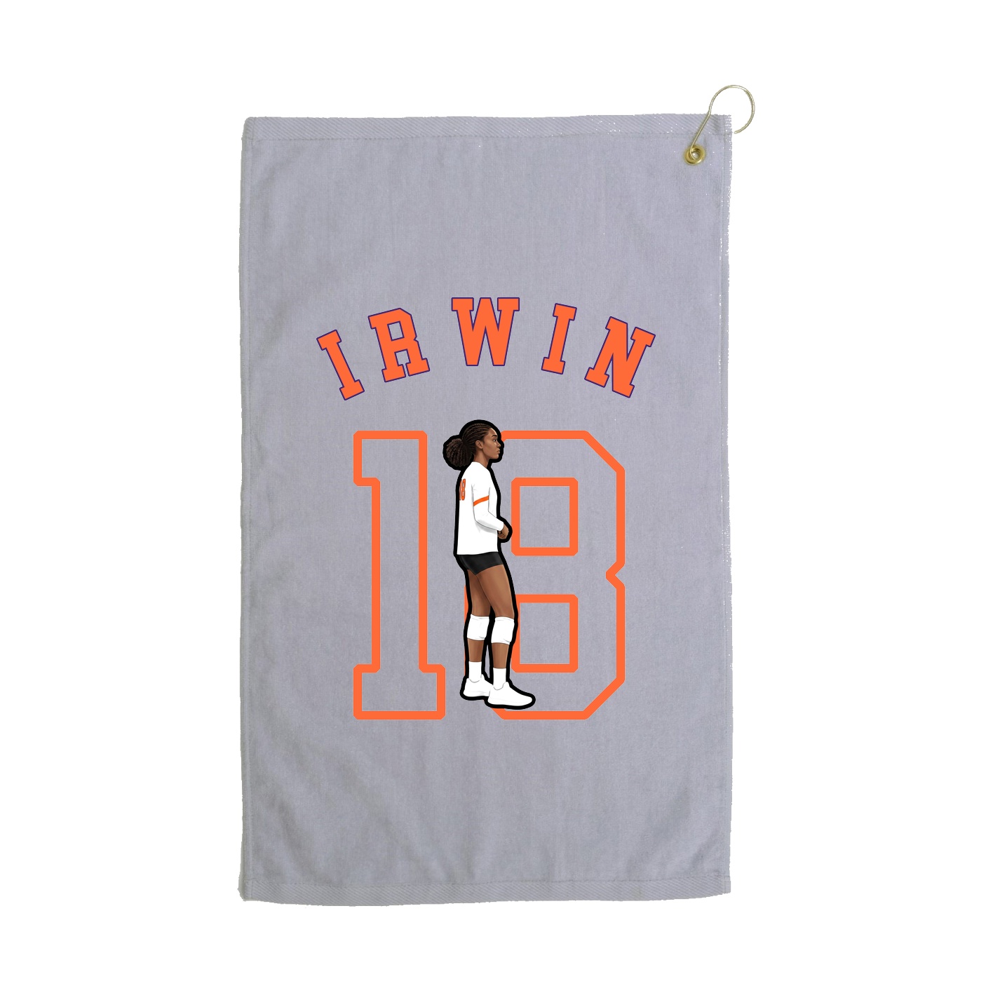 Golf Towel — Shirsey Arch in Grey