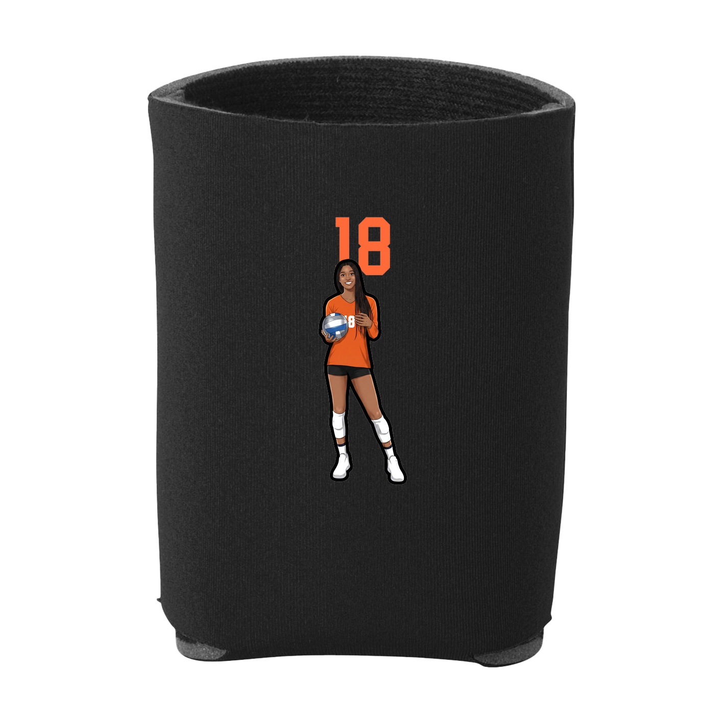 Can Holder — Number Top in Black