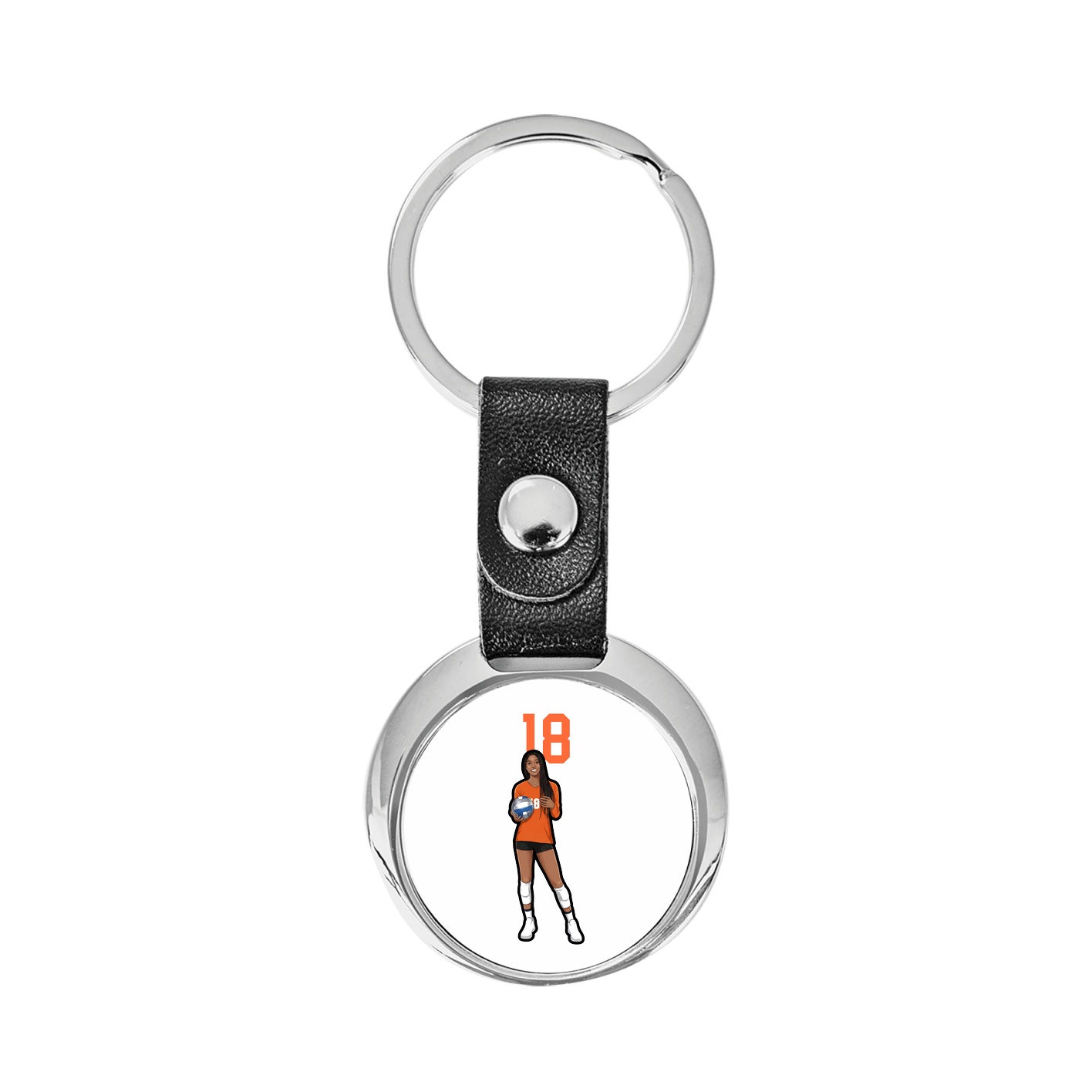 Key Chain — Number Top in Classic