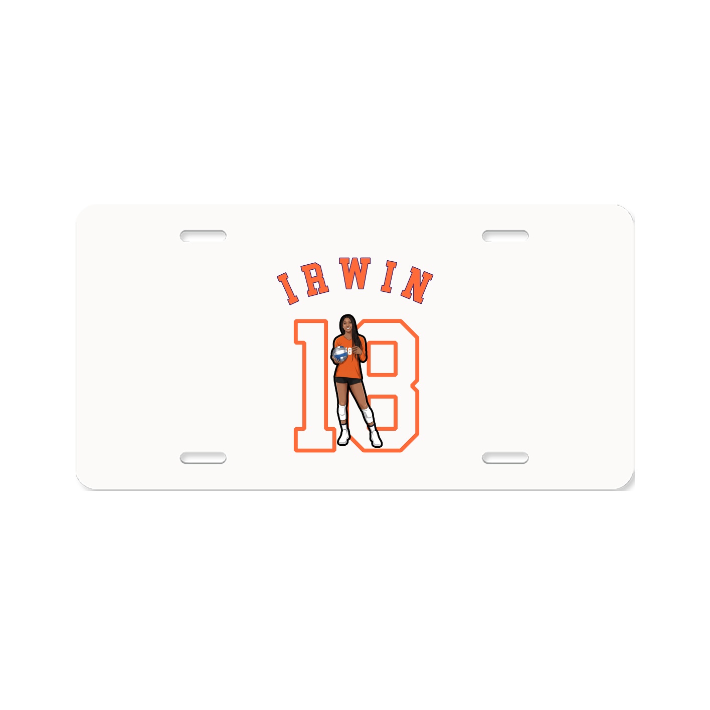 License Plate — Shirsey Arch in Classic