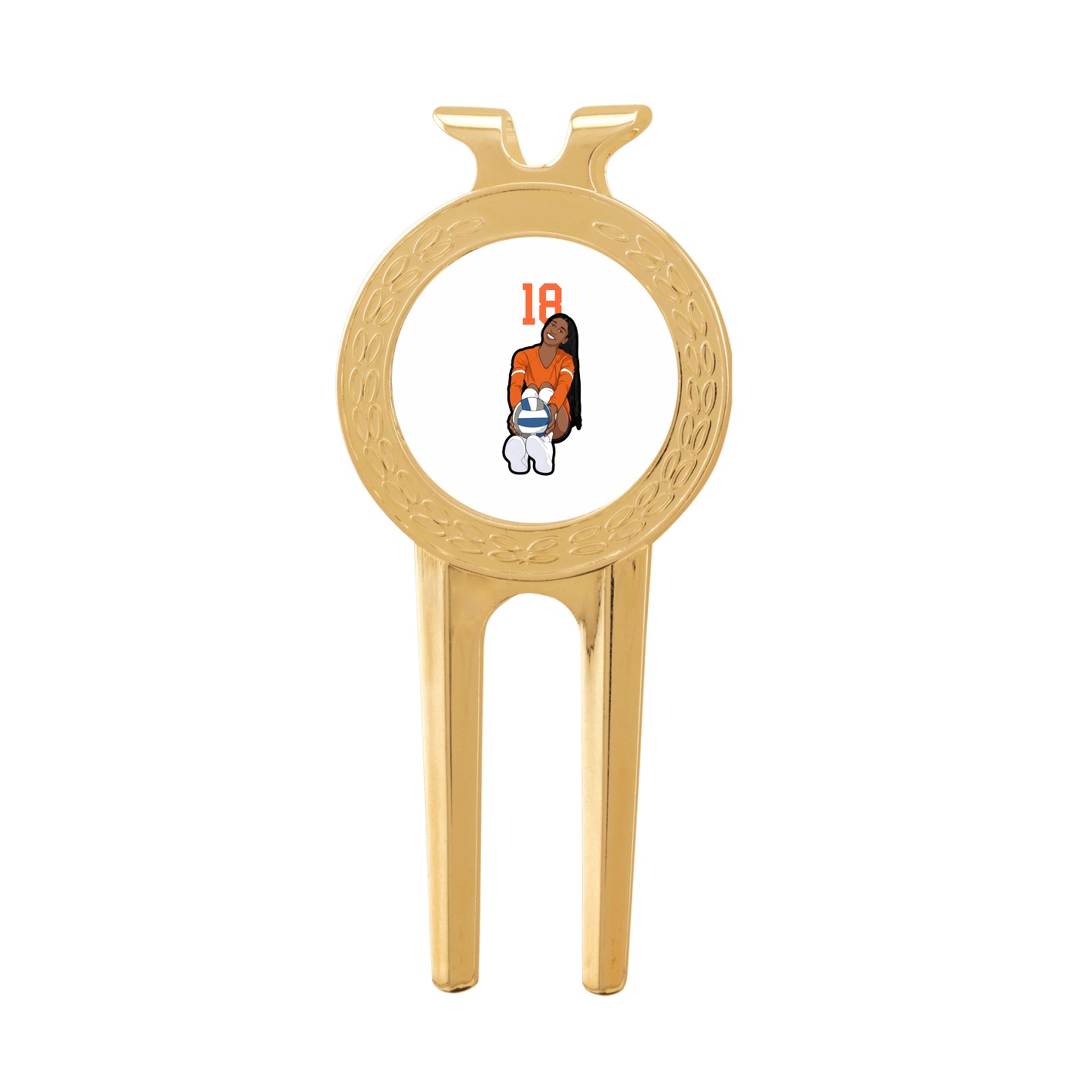 Divot Tool with Ball Marker — Number Top in Classic