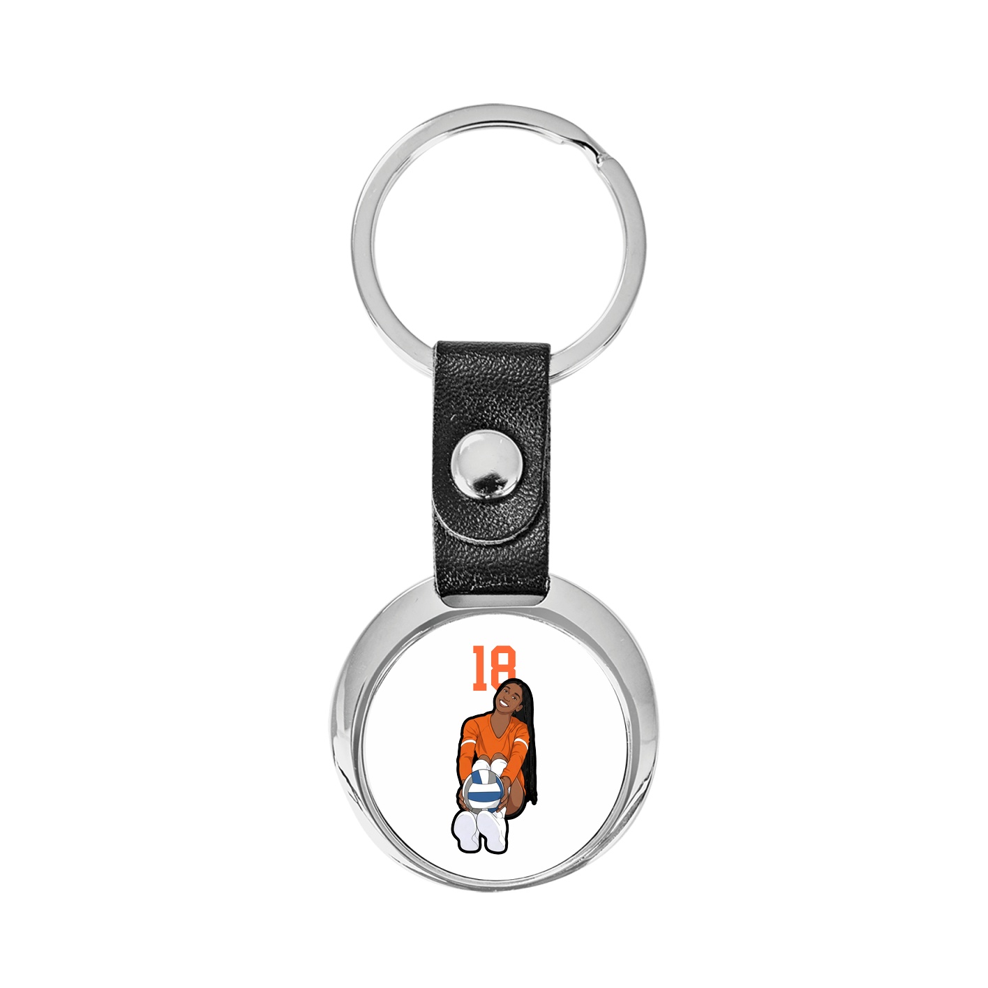 Key Chain — Number Top in Classic