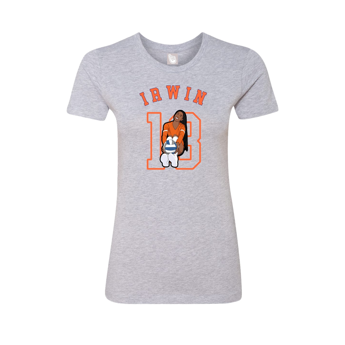 Womens Tee — Shirsey Arch in Grey