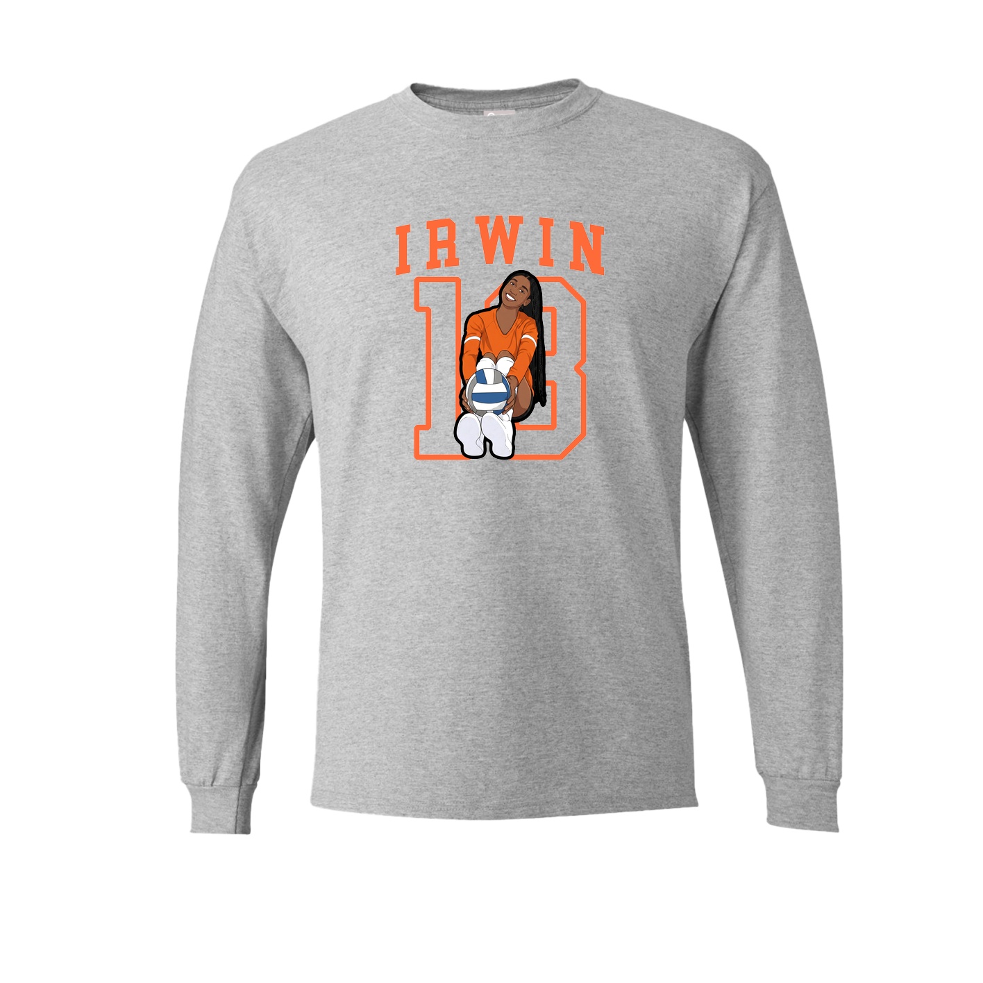 Long Sleeve Tee — Shirsey in Grey