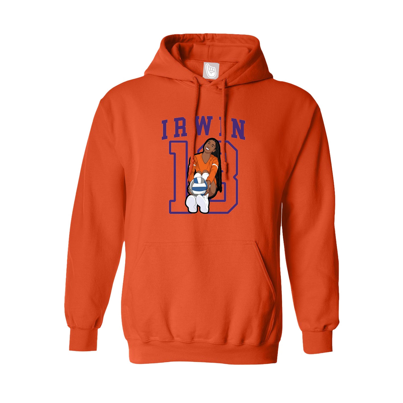 Youth Hoodie — Shirsey in Orange