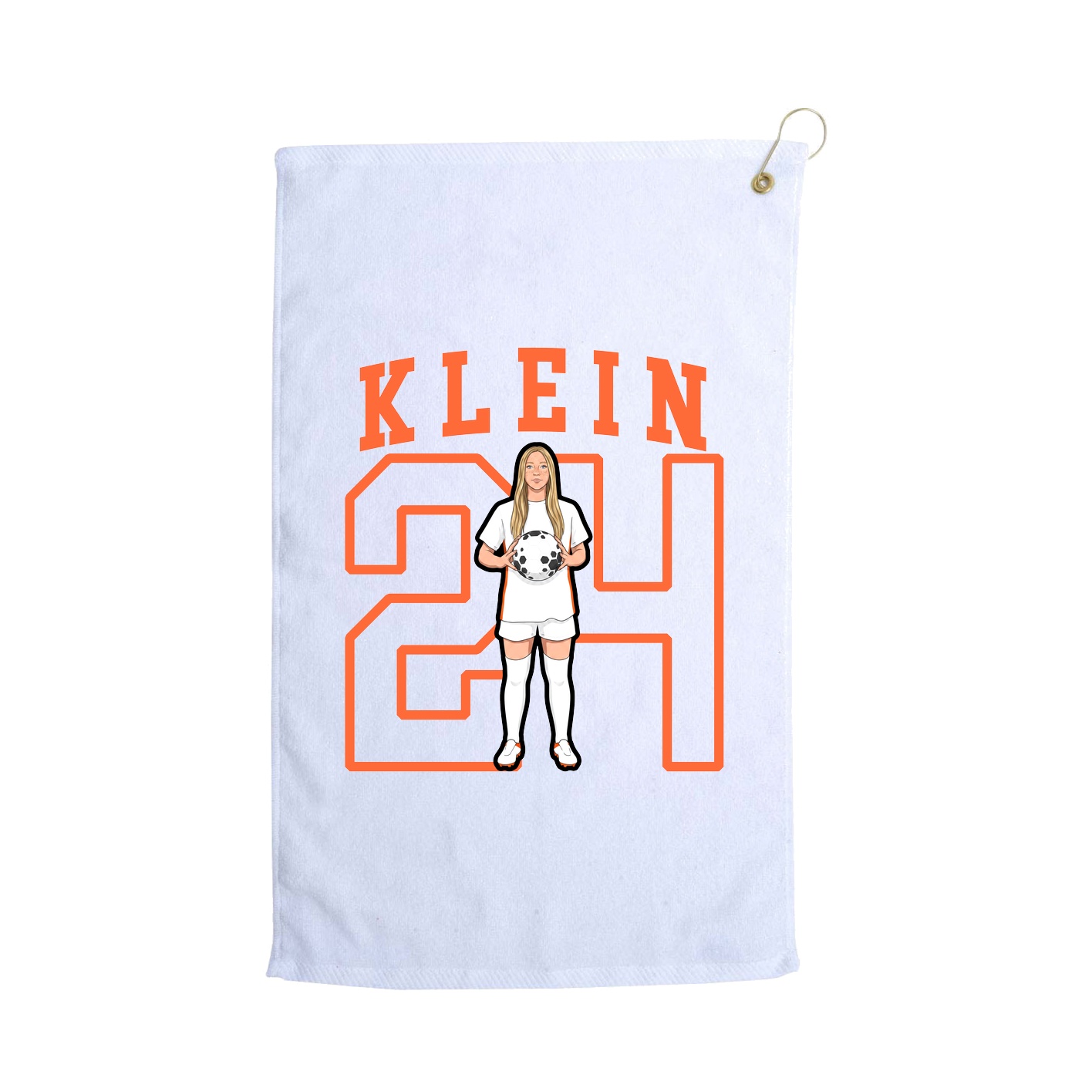 Golf Towel — Shirsey in White