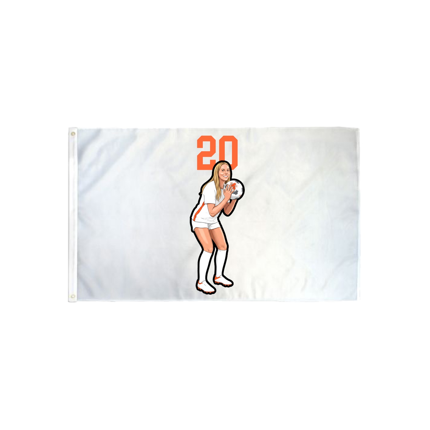 3x5 Flag — Number Top in Classic
