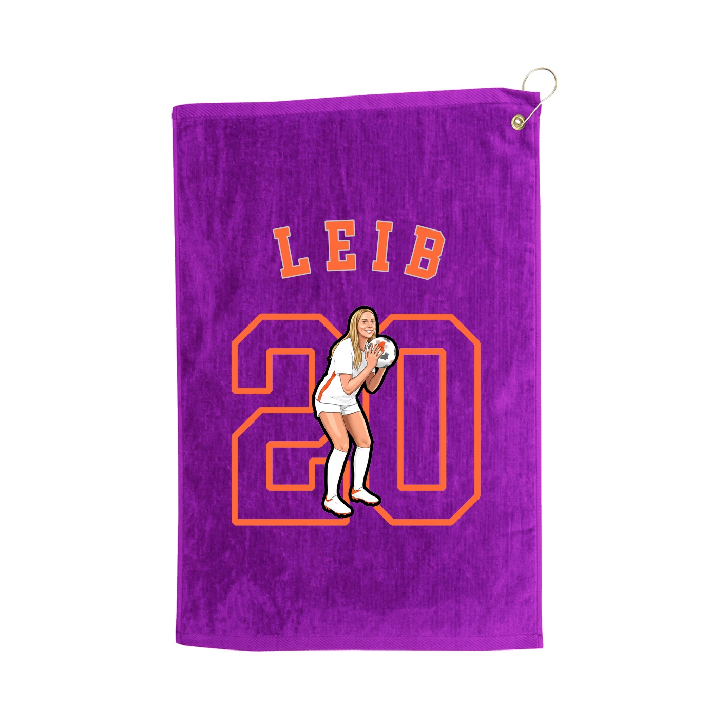 Golf Towel — Shirsey Arch in Purple