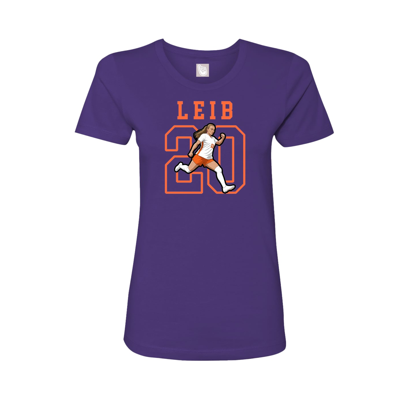 Fitted Women's Tee — Shirsey in Purple