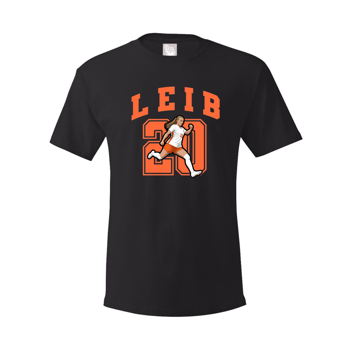 Youth Tee — Number in Black