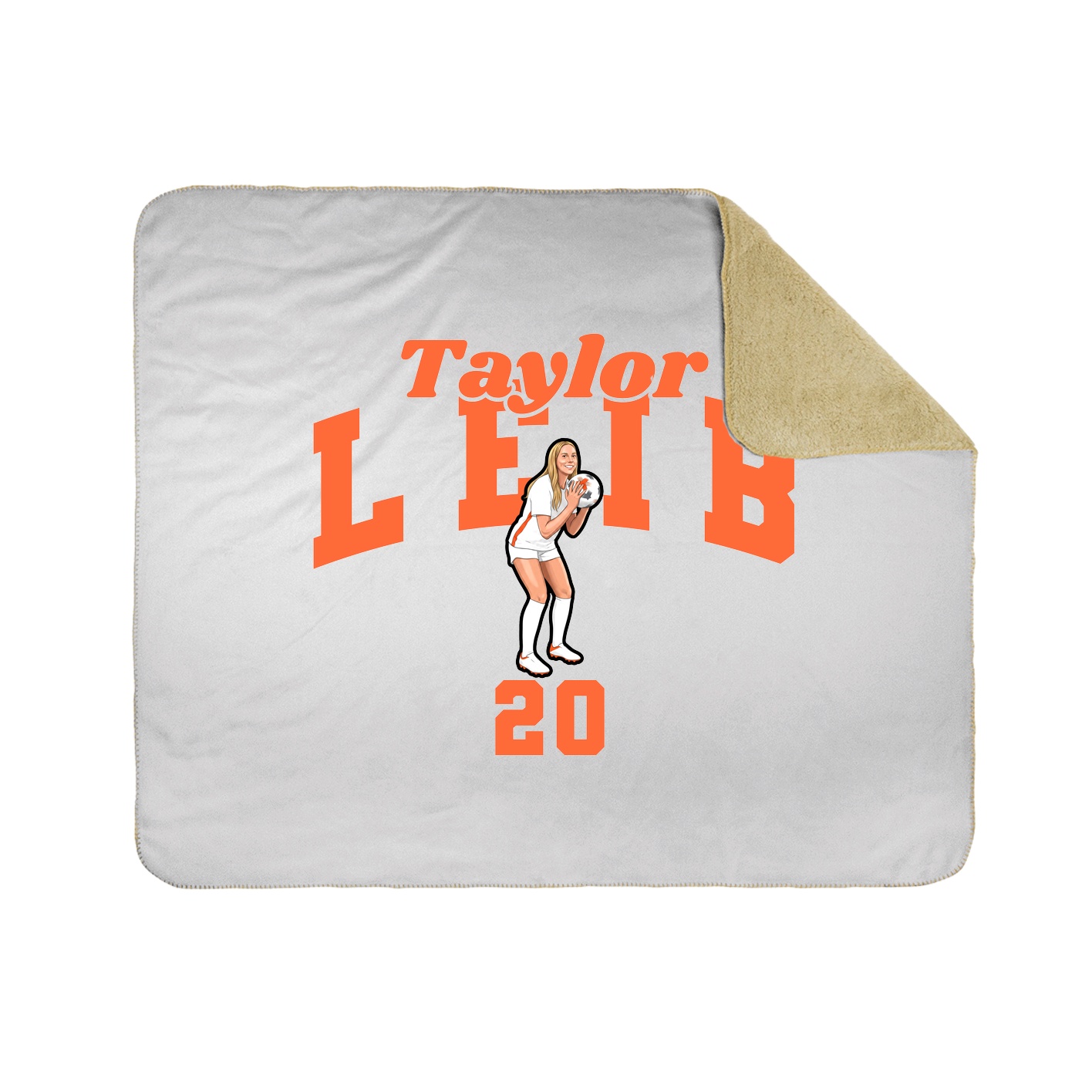 Throw Blanket — Signature Arch in White