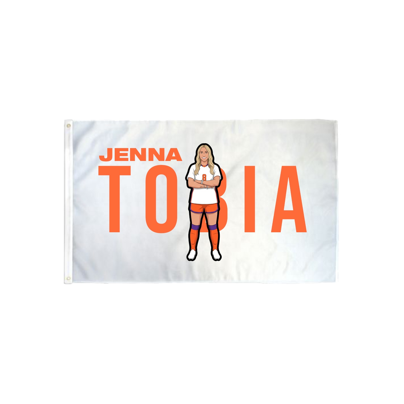 3x5 Flag — Player Name in Classic