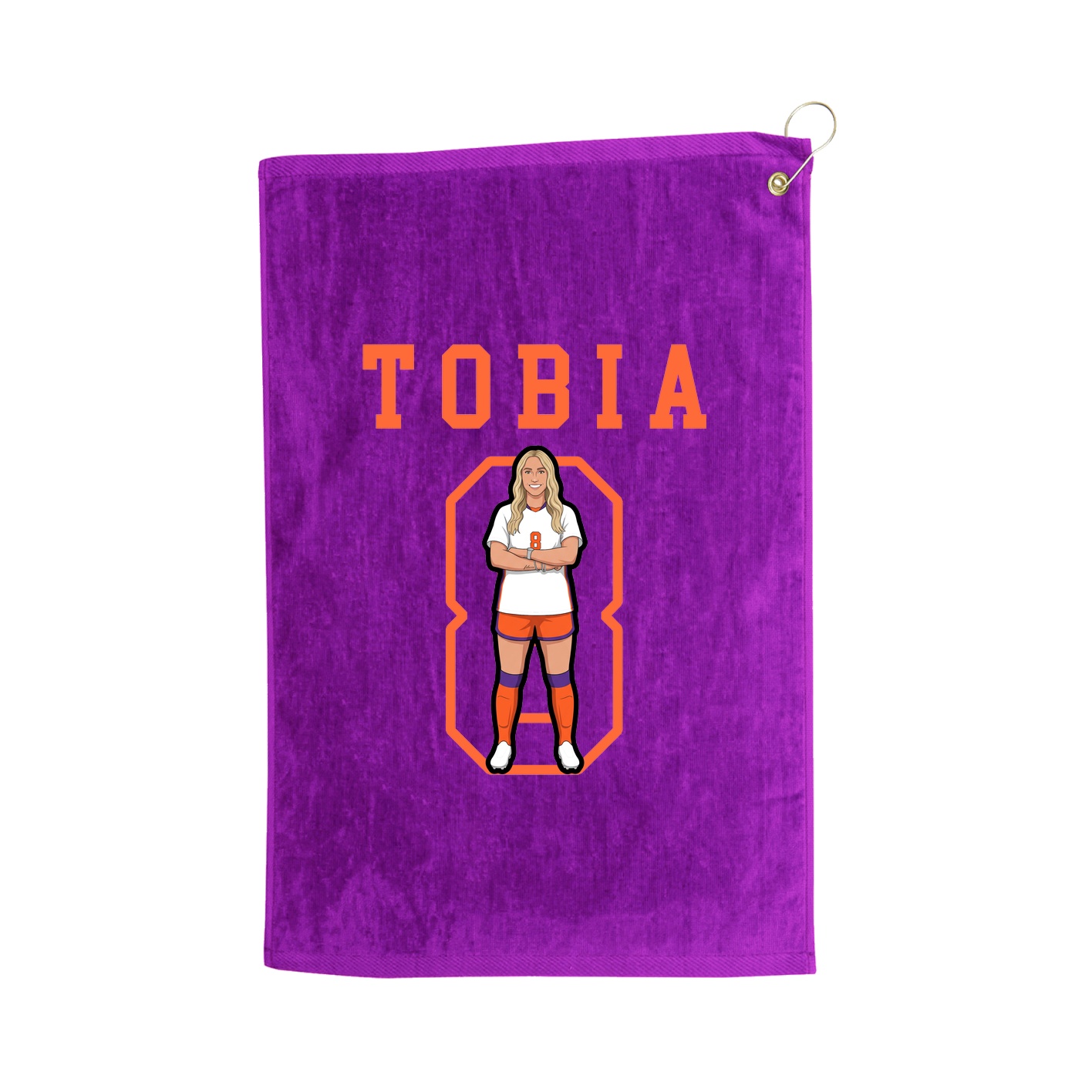 Golf Towel — Shirsey in Purple
