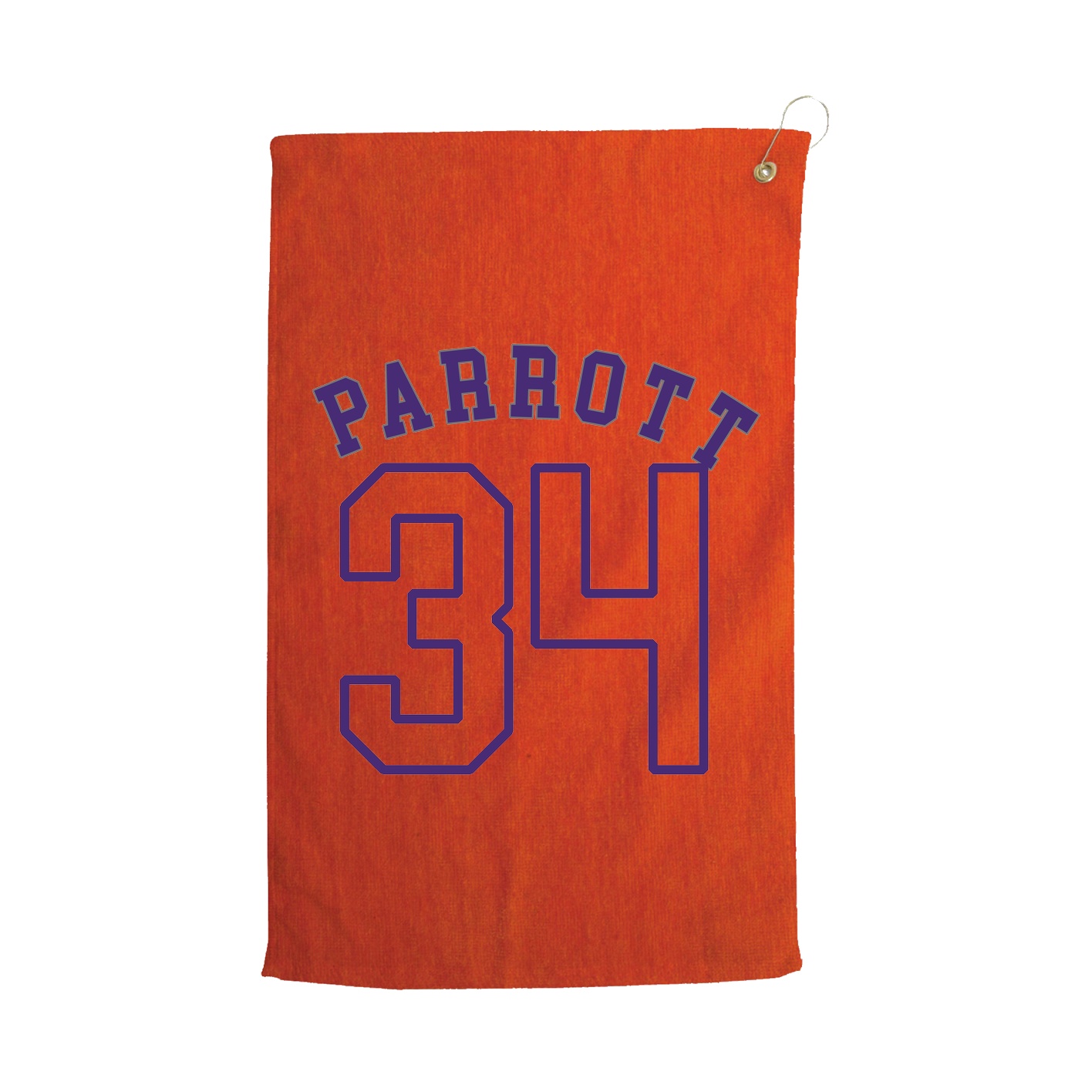 Golf Towel — Shirsey Arch in Orange
