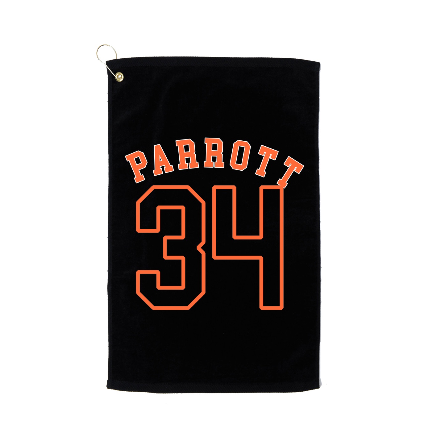 Golf Towel — Shirsey Arch in Black