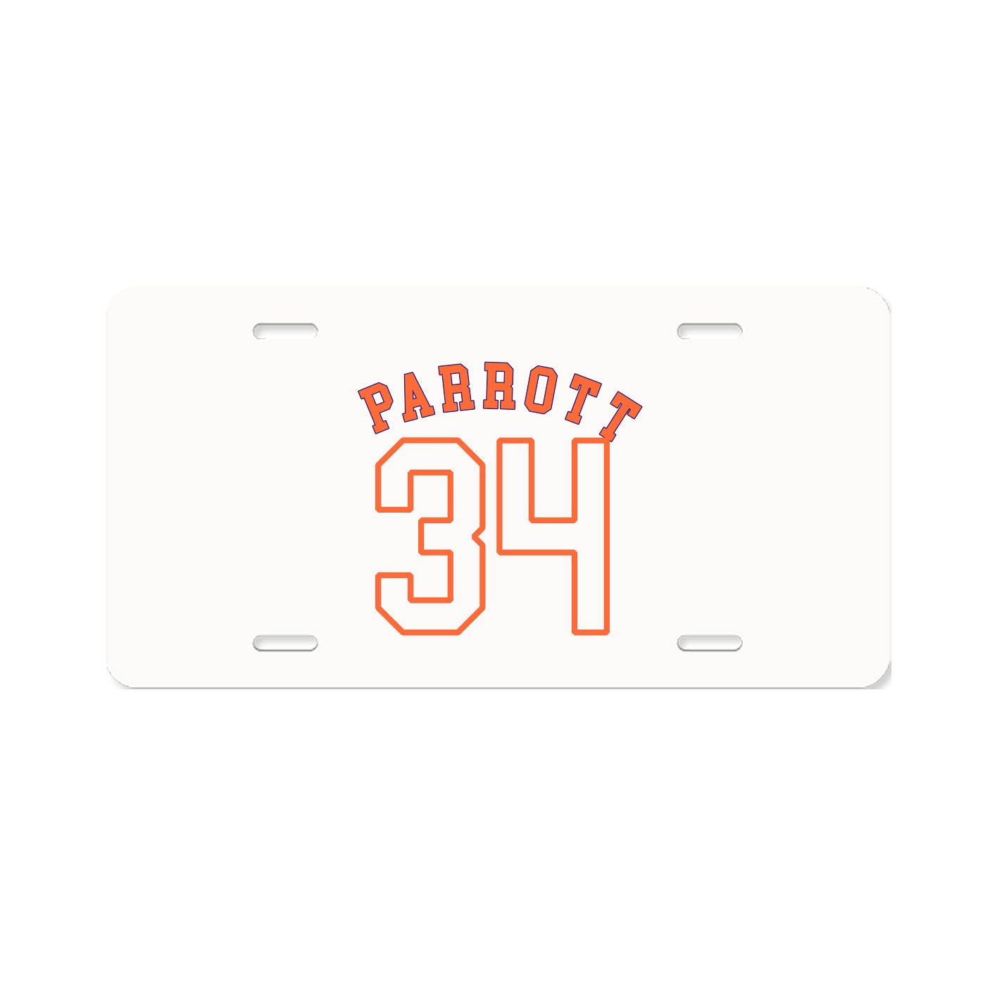 License Plate — Shirsey Arch in Classic