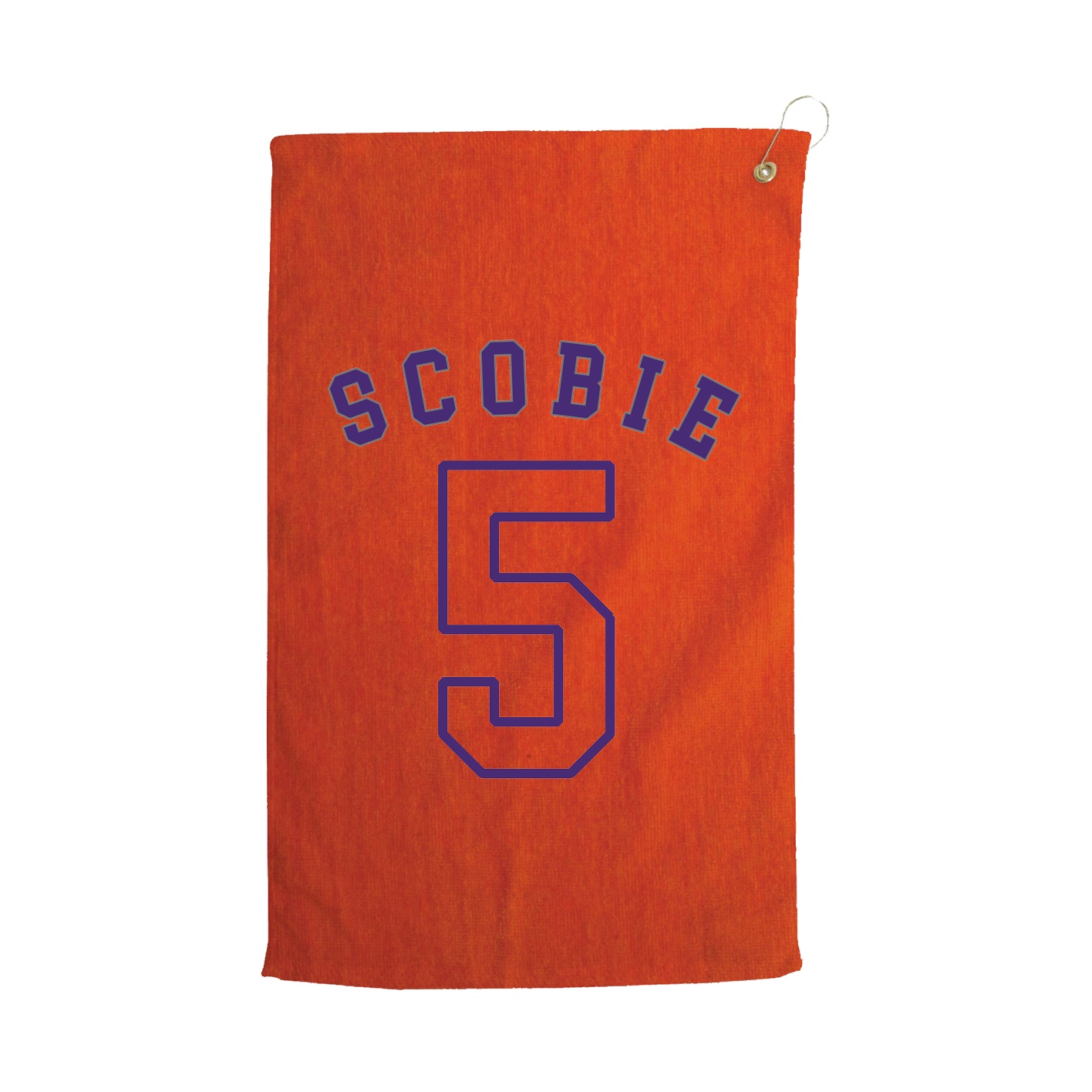 Golf Towel — Shirsey Arch in Orange