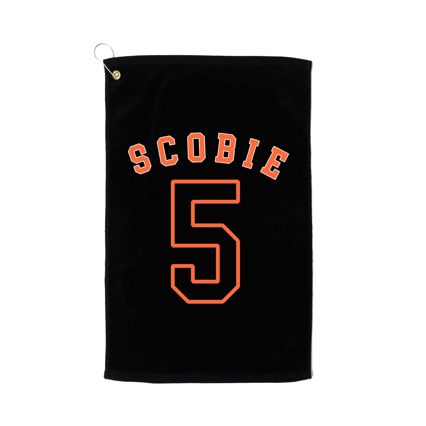 Golf Towel — Shirsey Arch in Black