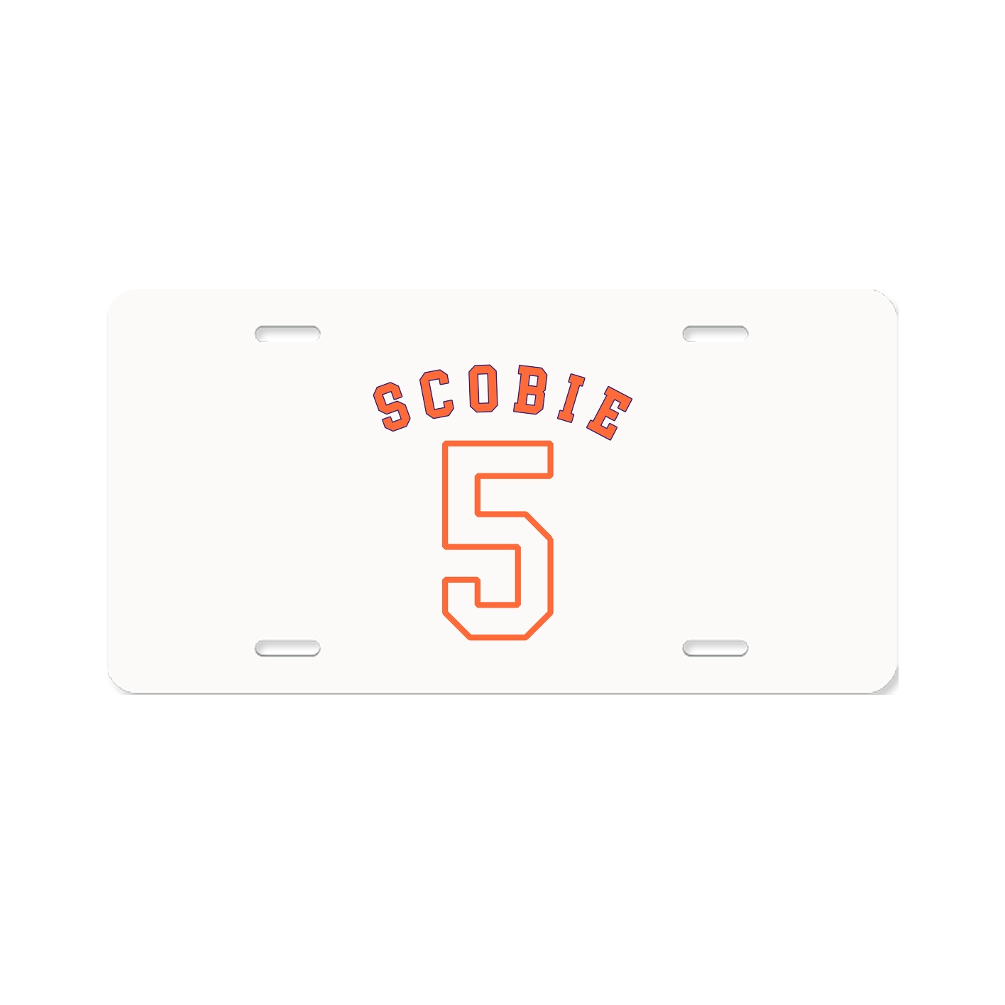 License Plate — Shirsey Arch in Classic