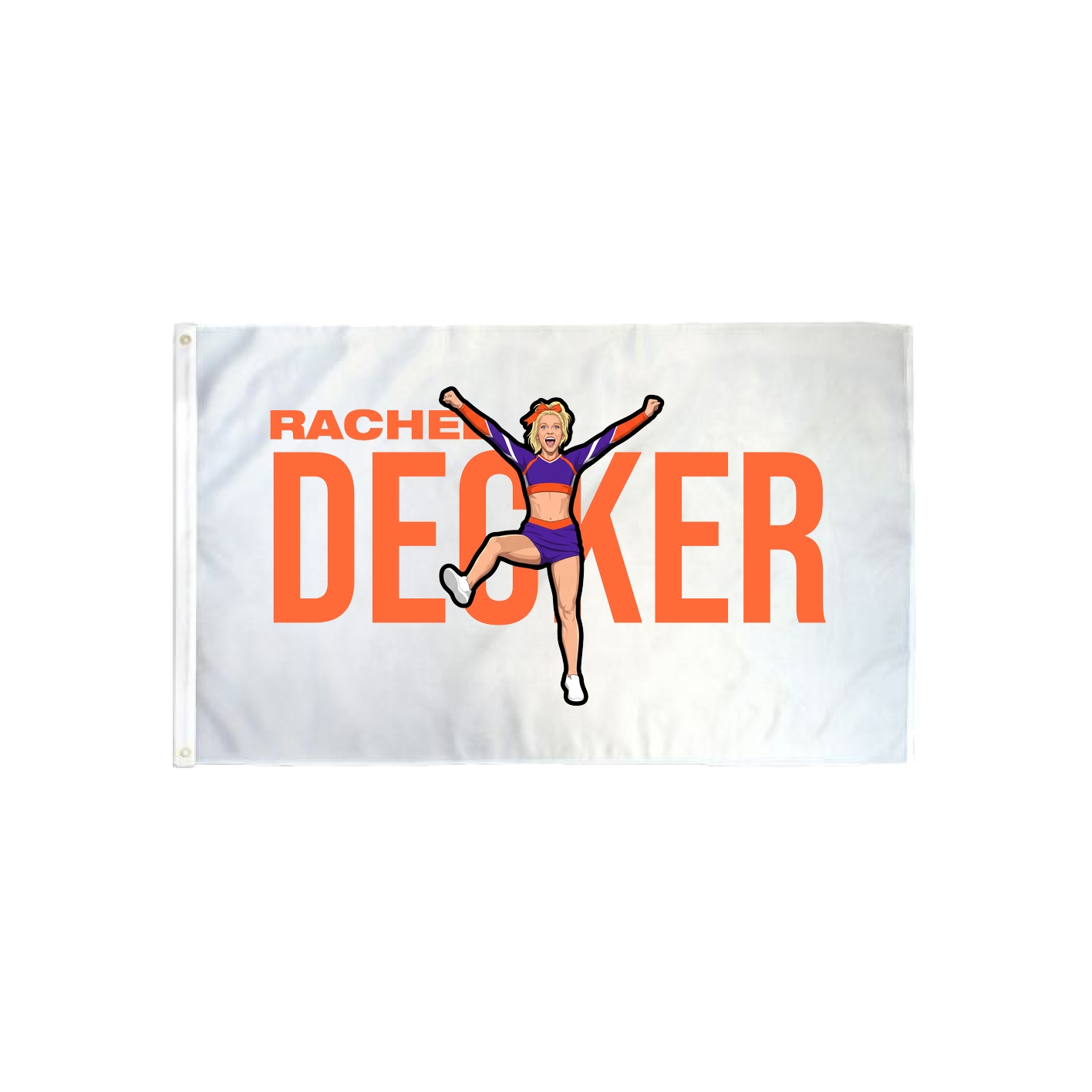 3x5 Flag — Player Name in Classic