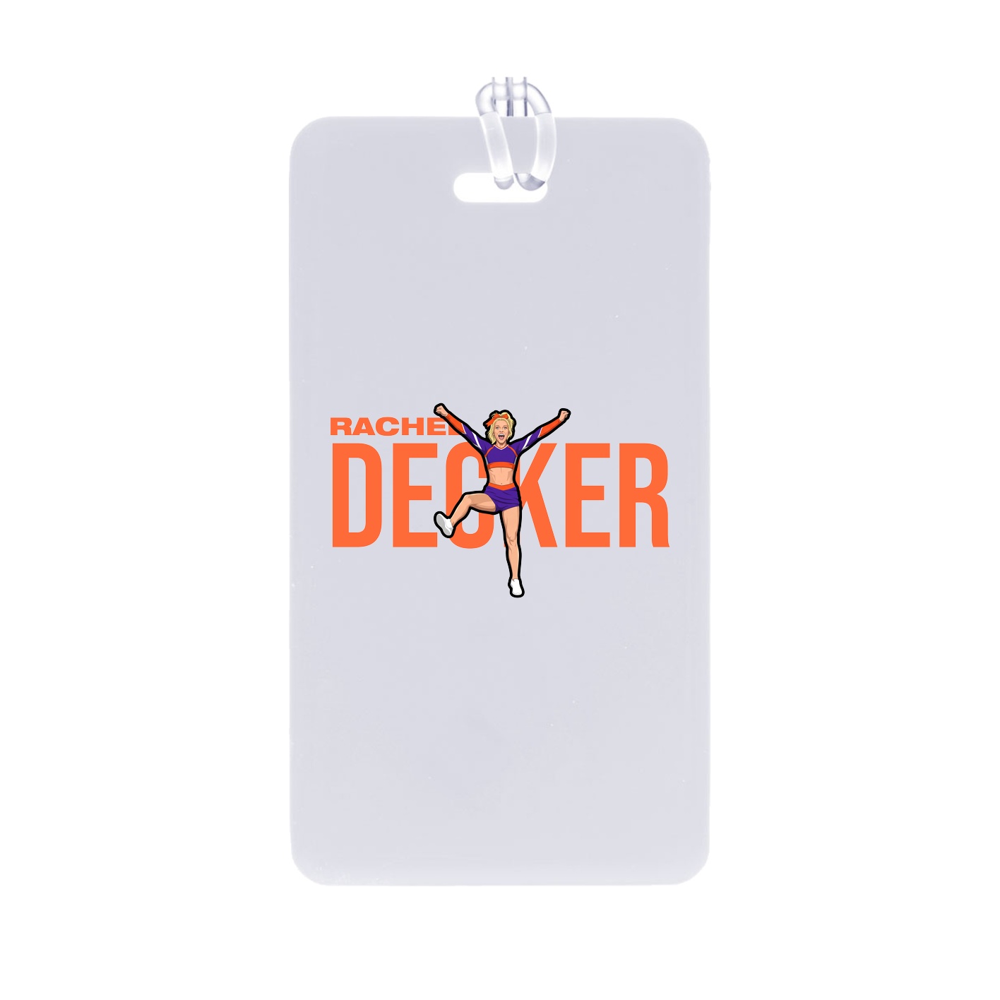 Bag Tag — Player Name in Classic