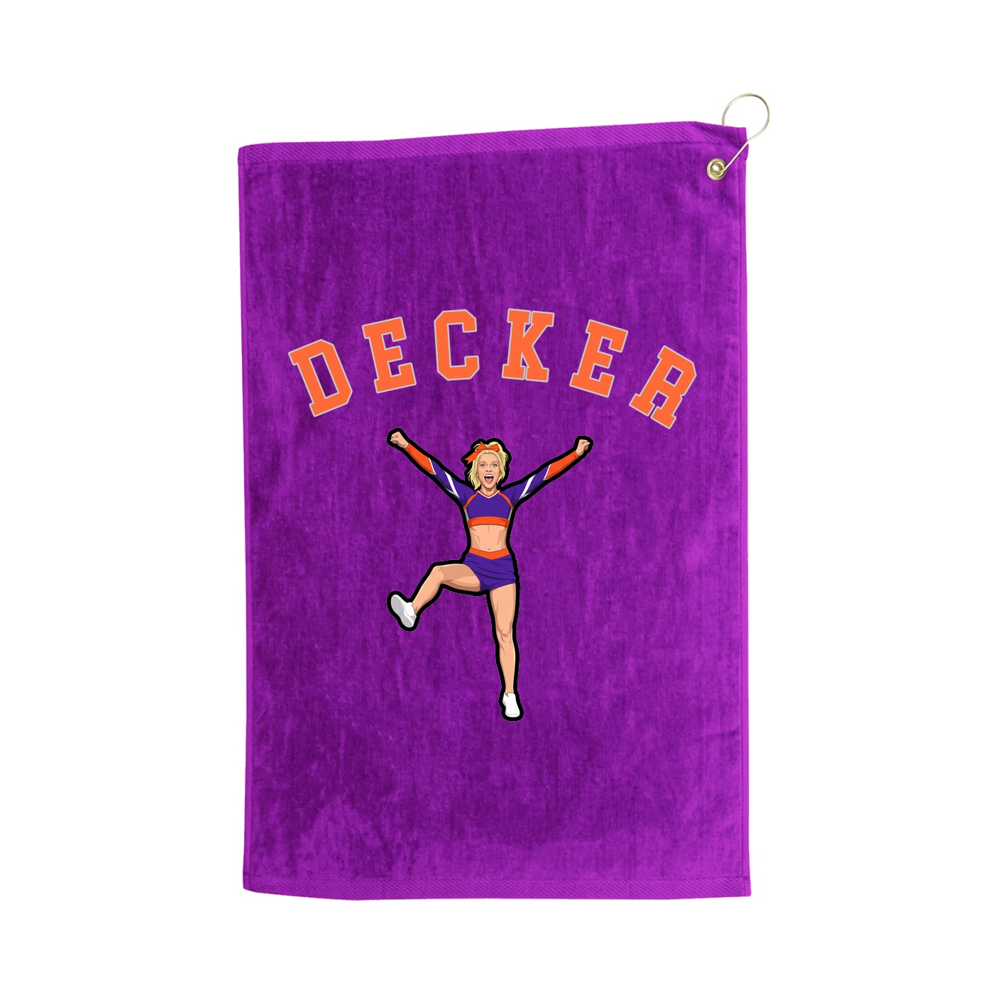 Golf Towel — Shirsey Arch in Purple