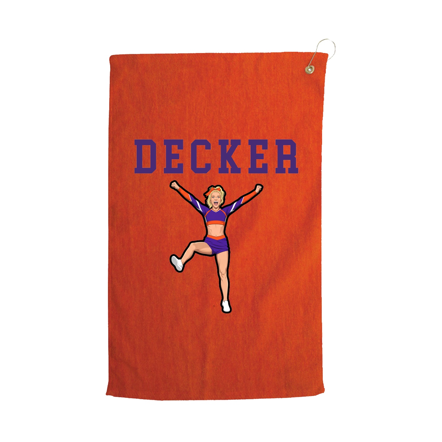 Golf Towel — Shirsey in Orange