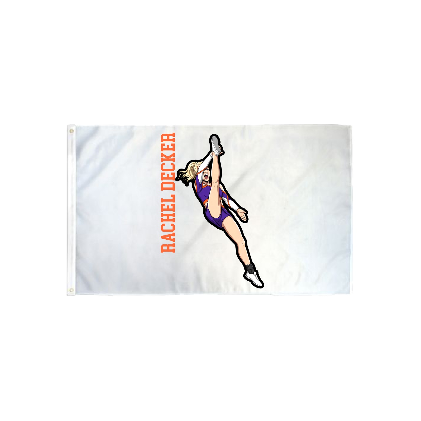 3x5 Flag — Name Vertical in Classic