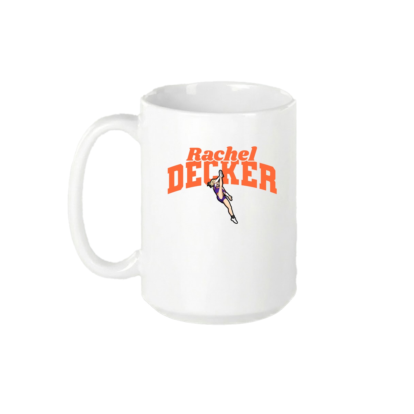 15oz Coffee Mug — Signature Arch in White