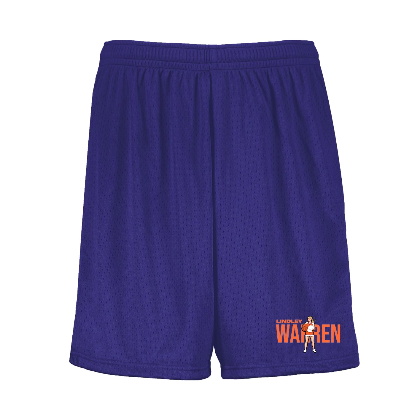 Shorts — Player Name in Purple
