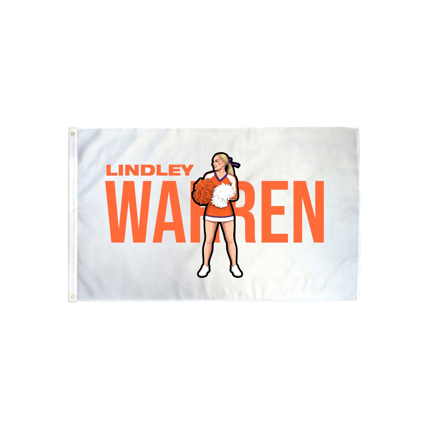 3x5 Flag — Player Name in Classic
