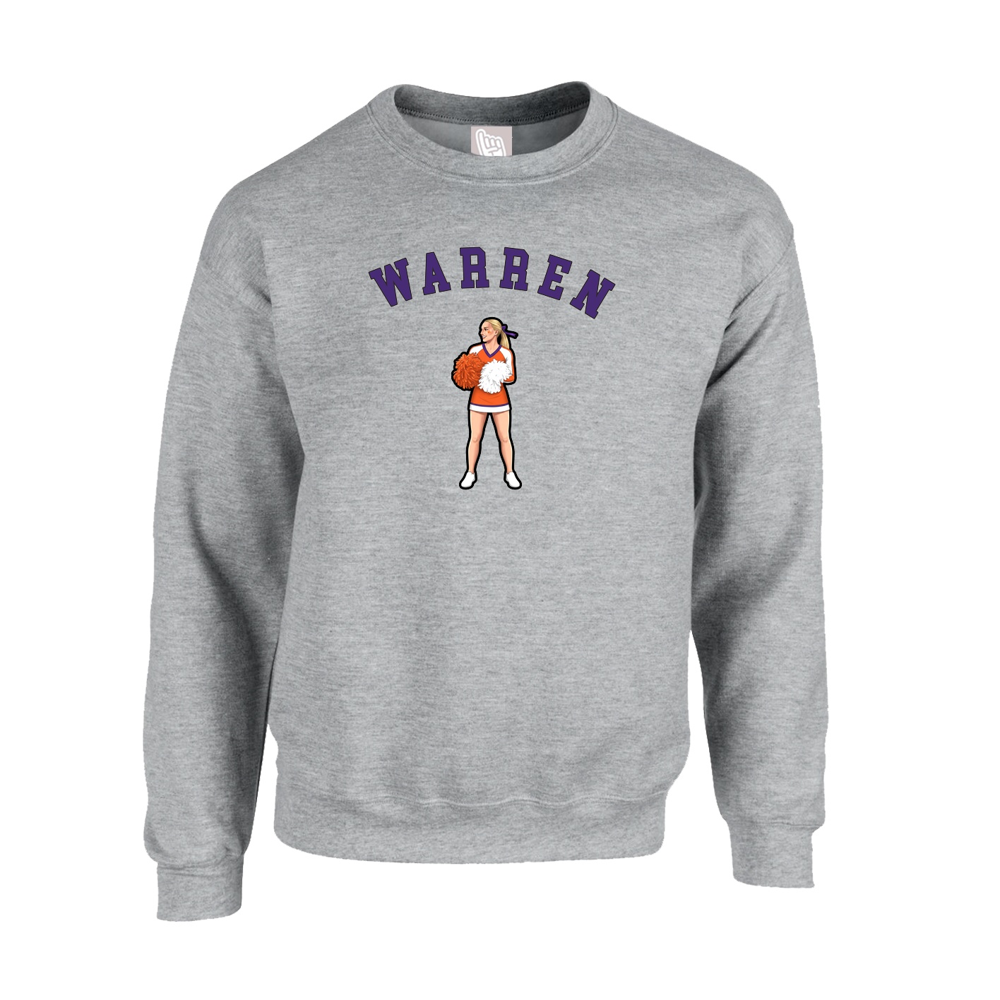 Fleece Crew — Shirsey Arch in Grey
